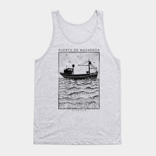 Fishing Boat Pedro y Luciano - black edition Tank Top